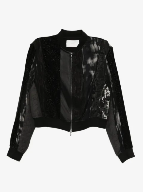 Quetsche double-layer bomber jacket