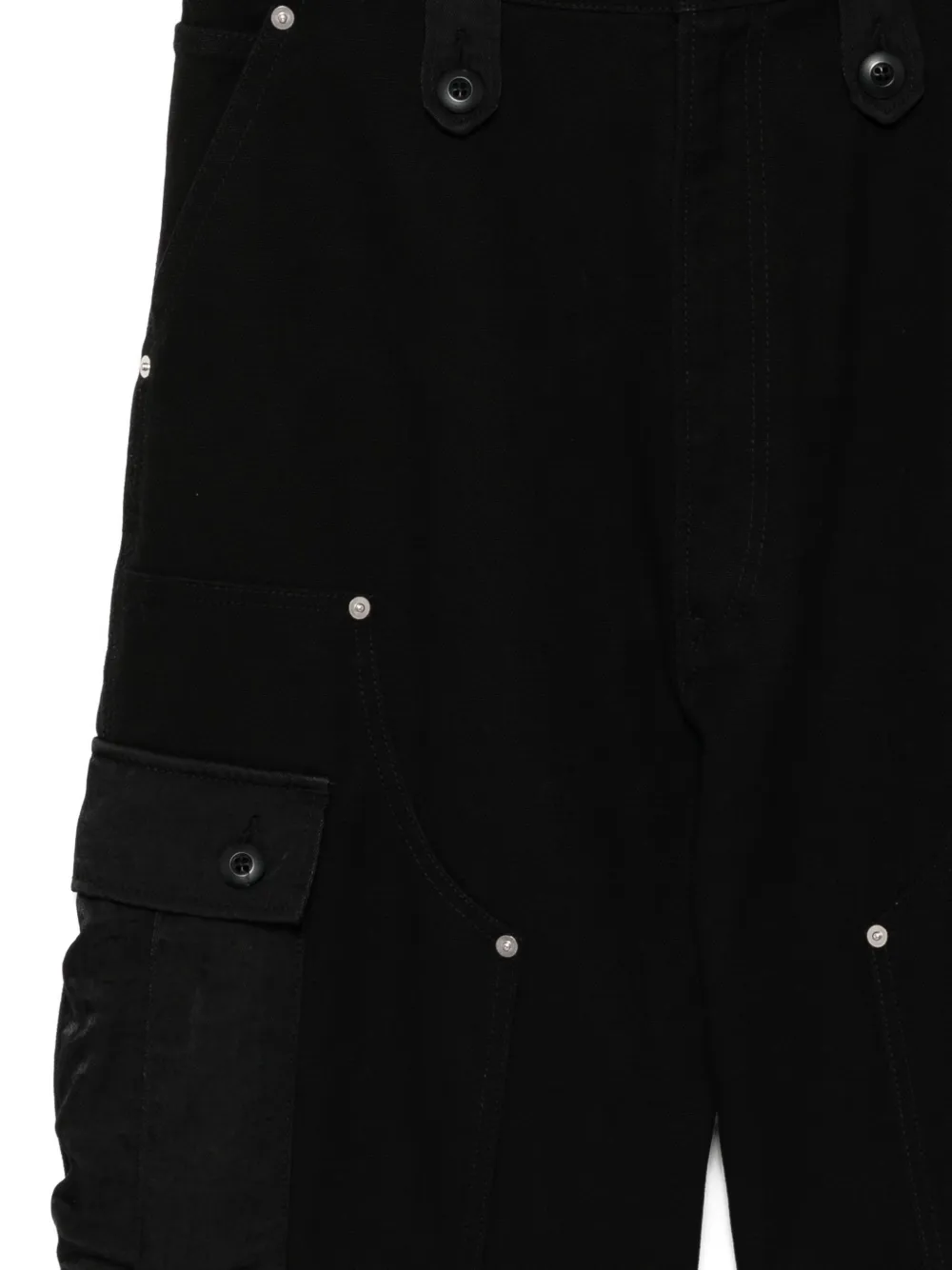 Kidill Double-knee Trousers In Black