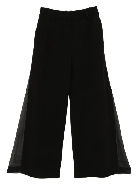 Quetsche sheer-panelled trousers