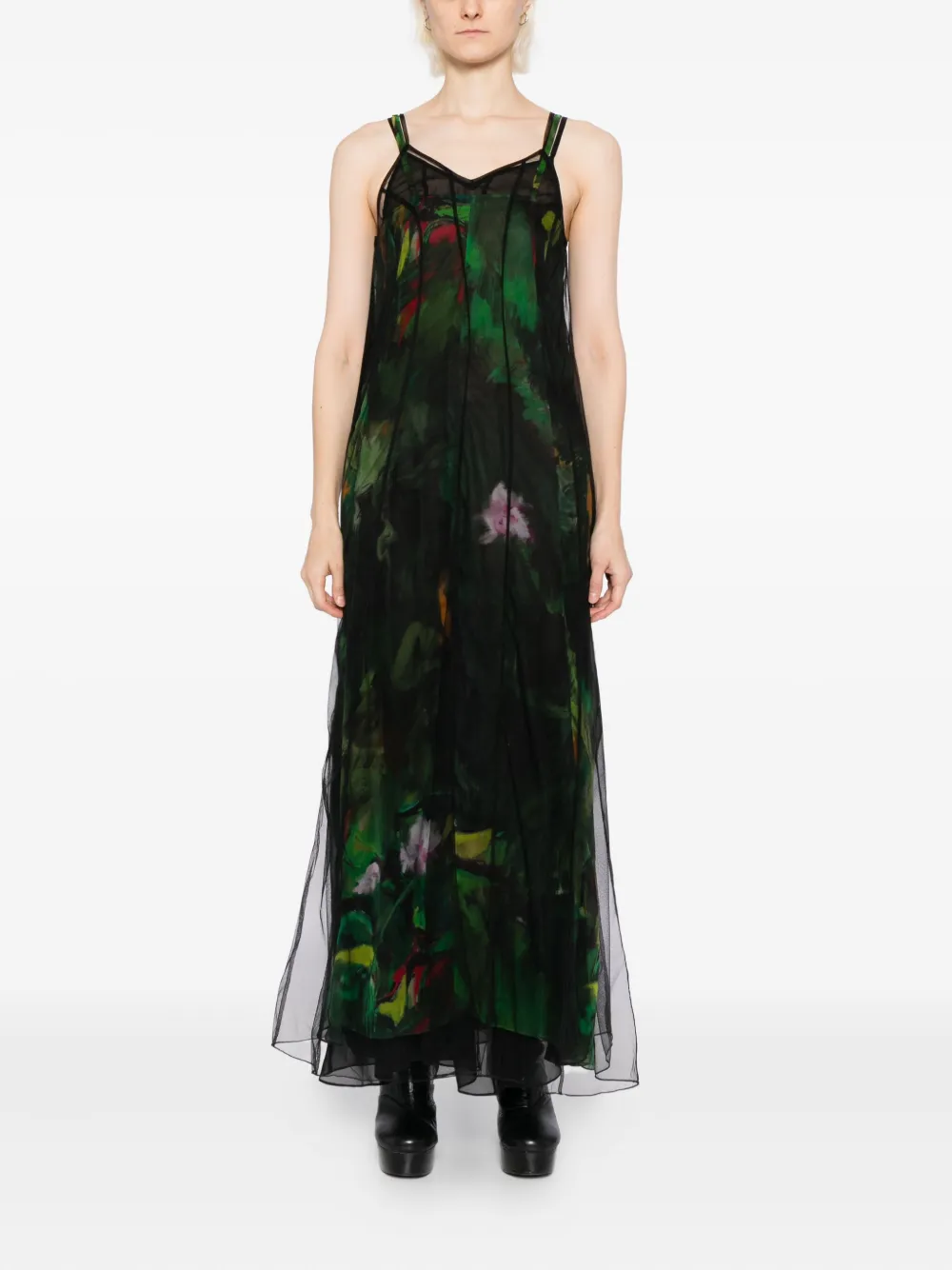 Quetsche floral-print layered dress | Day Dresses | Image 2