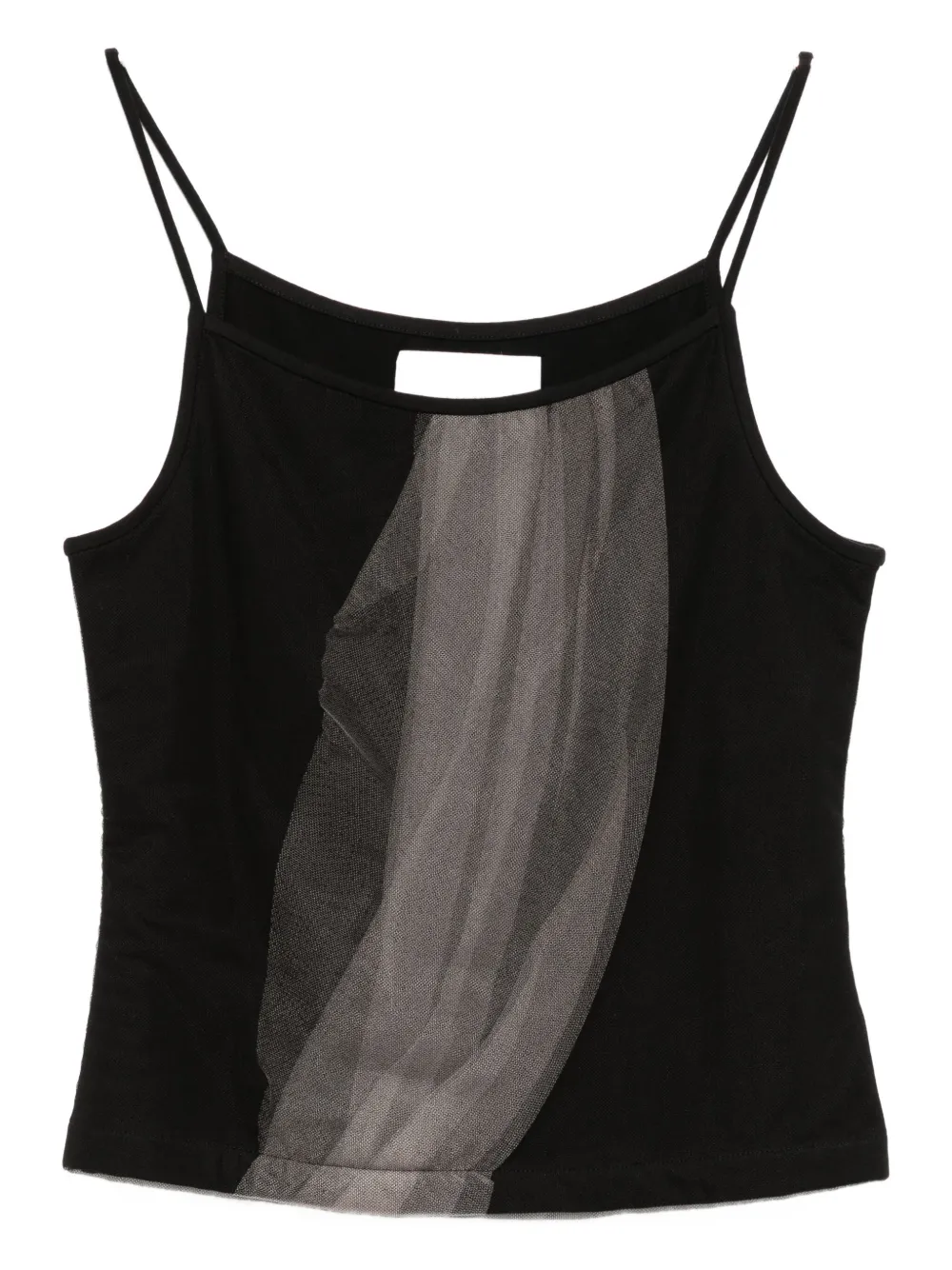 Quetsche tulle-embellished cami top | Black | Image 1
