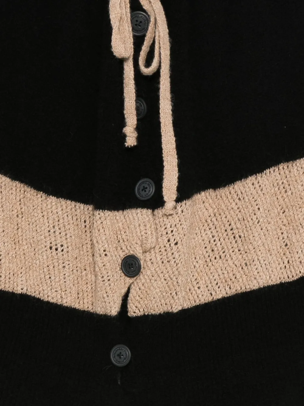 Pre-owned Vivienne Westwood 2017 Wool Cardigan In Black