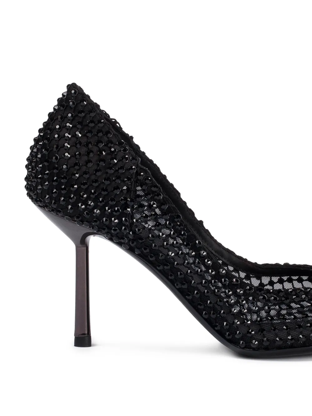Le Silla 80mm Gilda crystal-embellished pumps Black