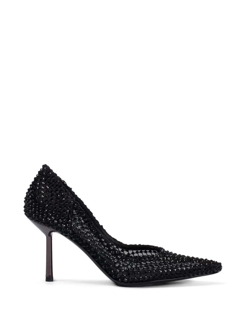 Le Silla 80mm Gilda crystal-embellished pumps - Nero