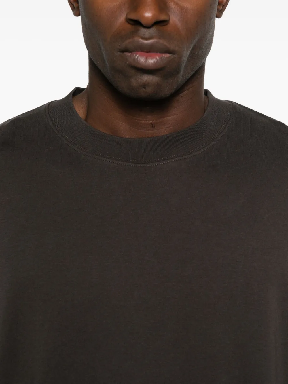 DARKPARK Boxy T-shirt met korte mouwen Bruin