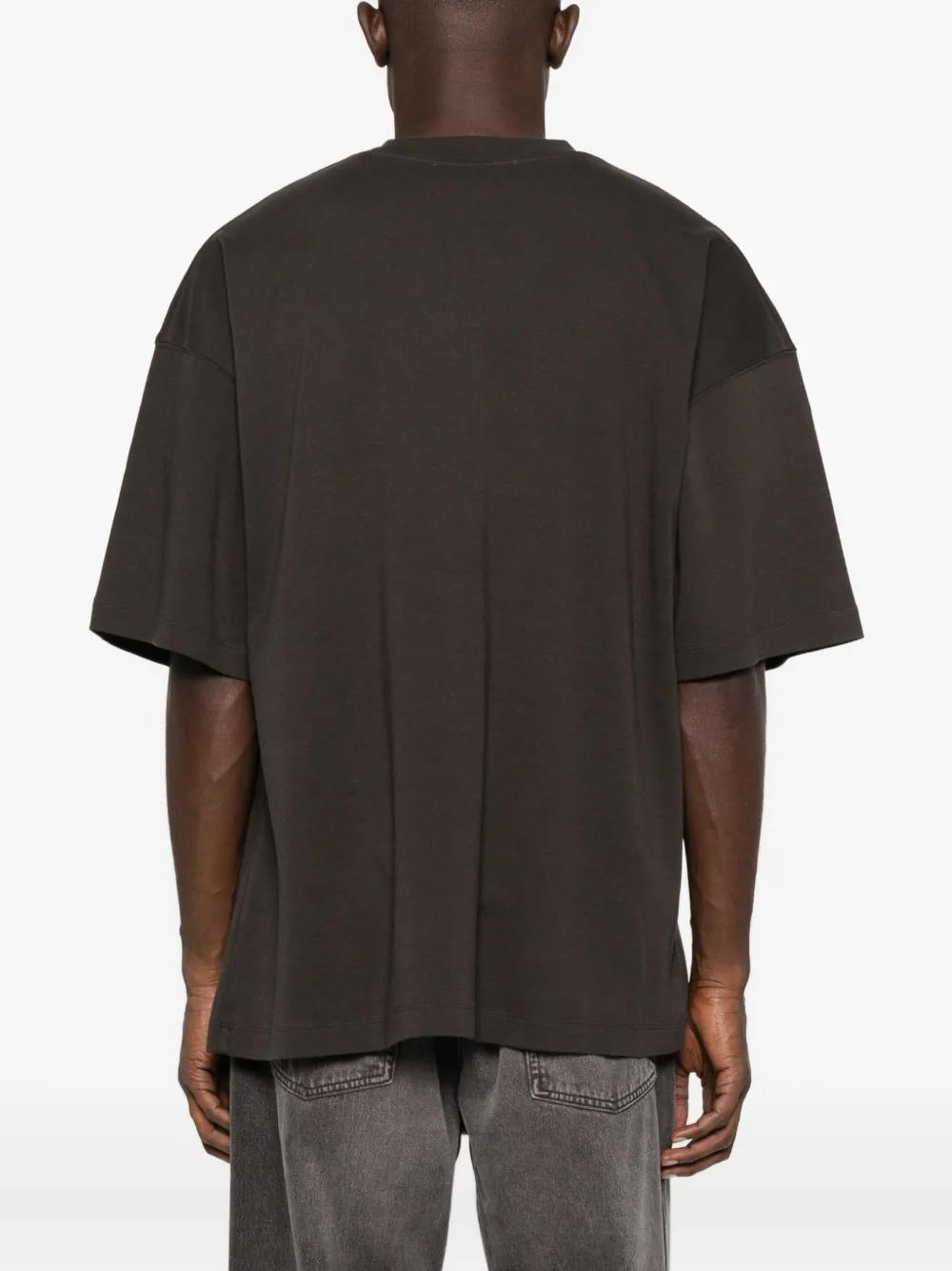 DARKPARK Boxy T-shirt met korte mouwen Bruin