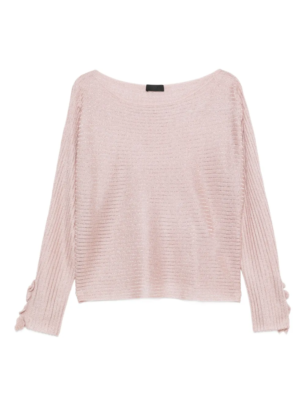 LIU JO ribbed-knit top | Pink | Image 1