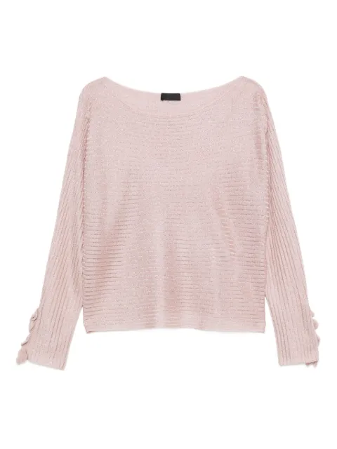 LIU JO ribbed-knit top