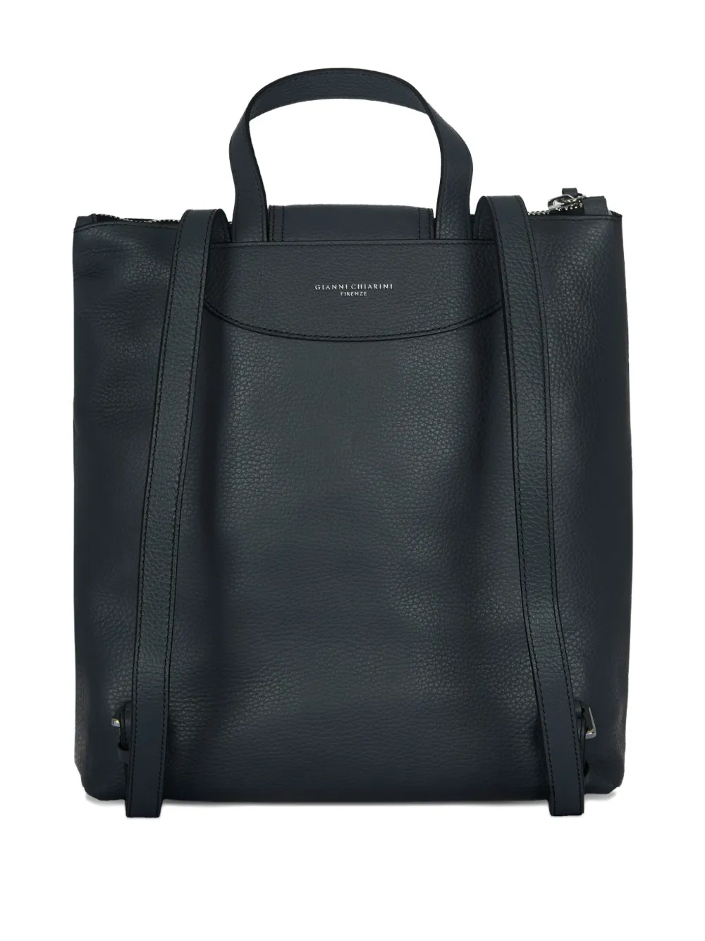 GIANNI CHIARINI top-handle zip-fastening backpack - Blauw