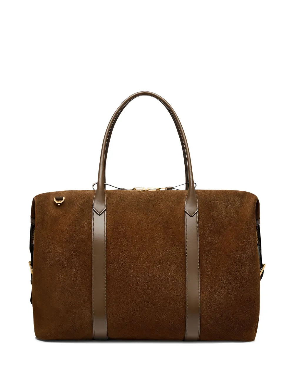 TOM FORD Reistas met leren afwerking Bruin