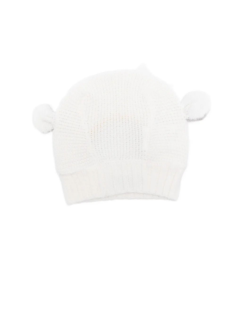 Gensami kids Muts met contrasterende afwerking en oordetail - Beige