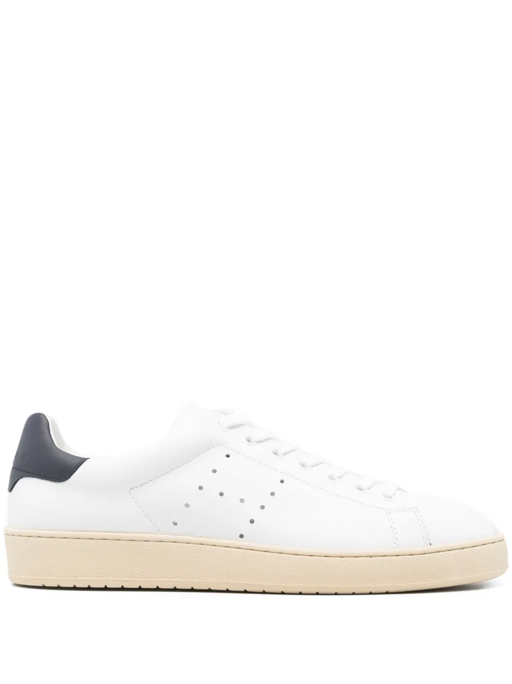 Hogan Geperforeerde leren sneakers Wit