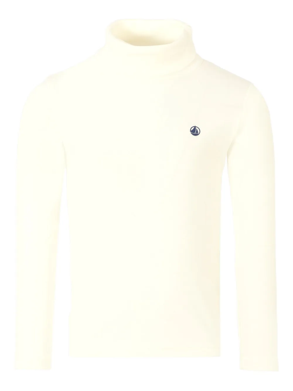 Petit Bateau roll-neck top Wit