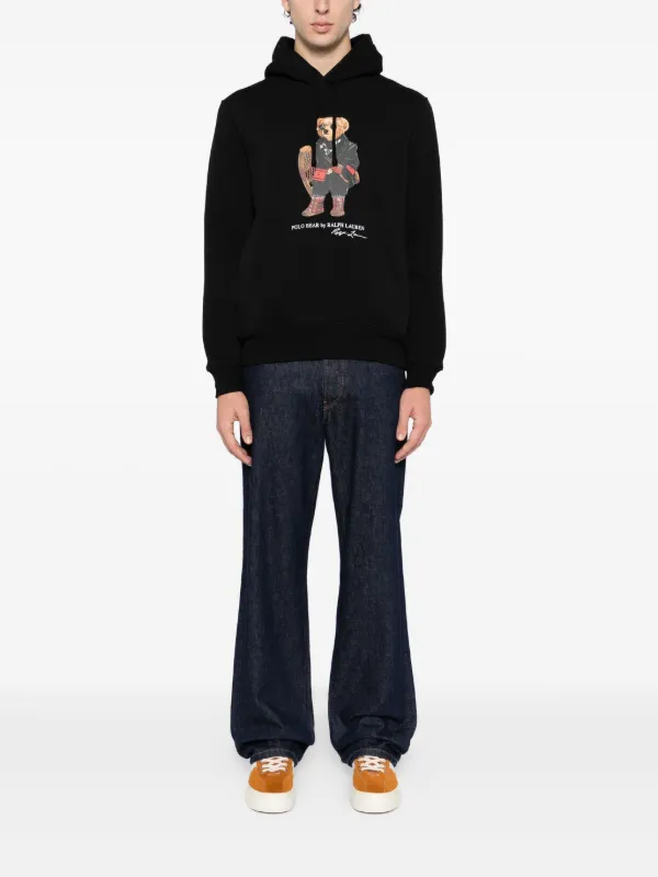 Polo Ralph Lauren ポロベア パーカー | ブラック | FARFETCH JP