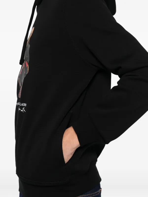 吉*吉様 ★Polo Ralph Lauren ポロベア パーカー M ブラック 吉*吉様 ☆Polo Ralph Lauren ポロベア パーカー M ブラック