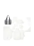 Petit Bateau stripe-pattern changing bag (set of 12) - Black