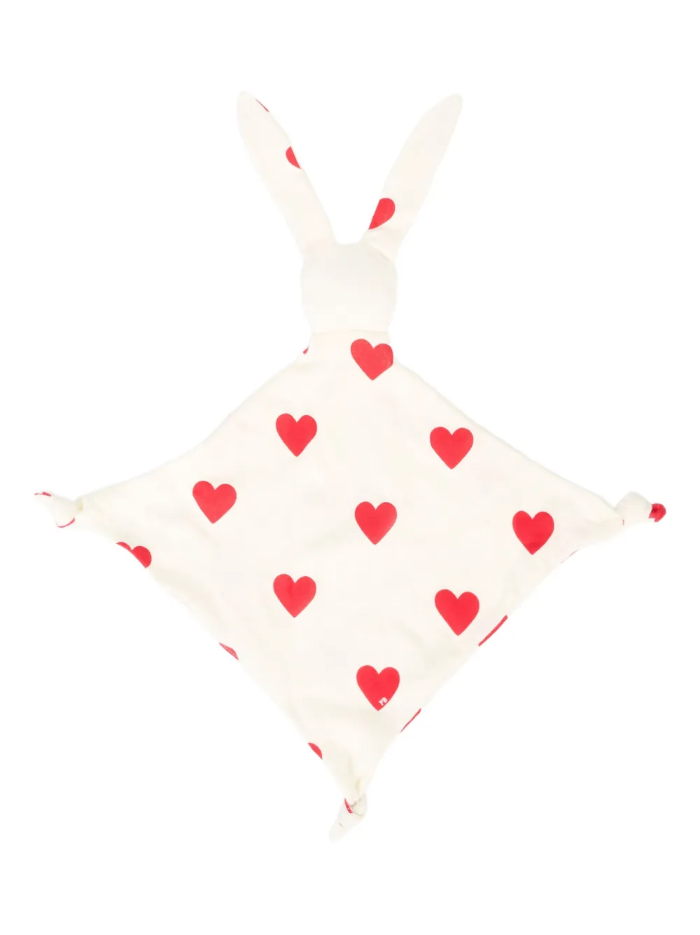 Petit Bateau heart-pajamas comforter set Wit
