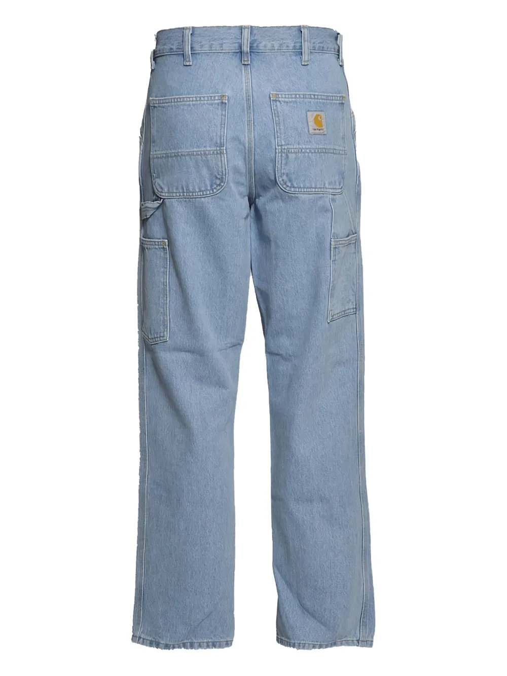 Carhartt WIP logo-patch cargo-pocket jeans - Blauw