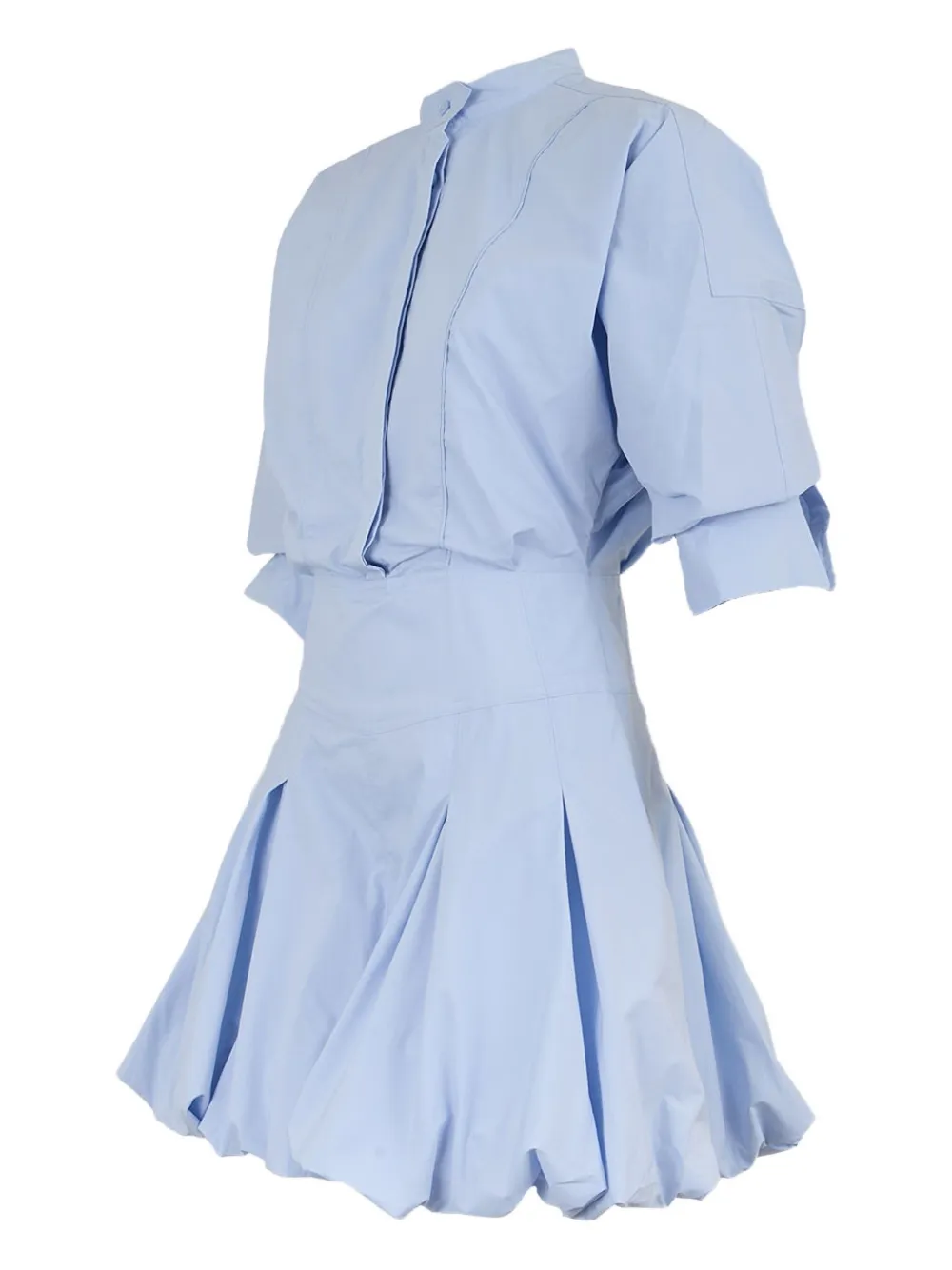 Simkhai Effie blousejurk met pofmouwen - Blauw