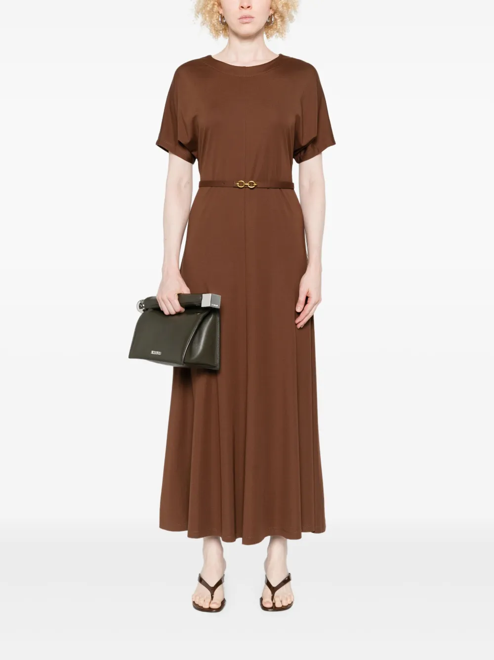 IMPERIAL vestido midi con cinturón | Vestidos de día | Image 2
