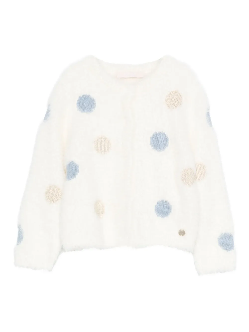 Liu Jo Kids ポルカドット セーター - ホワイト Liu Jo Kids ポルカドット セーター - ホワイト