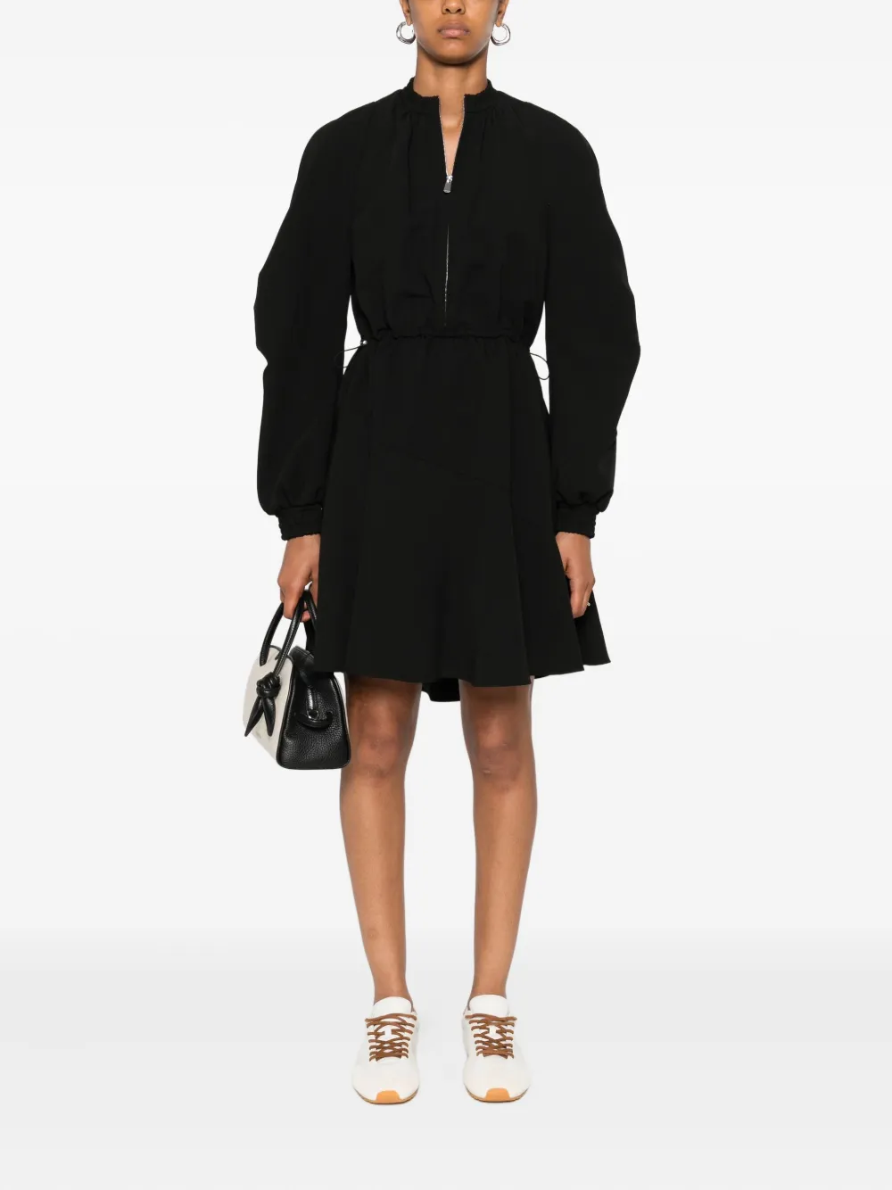 PINKO drawstring dress Zwart