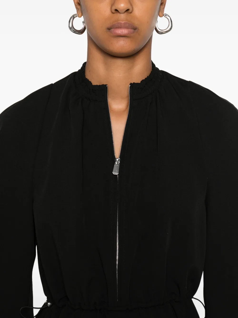 PINKO drawstring dress Zwart