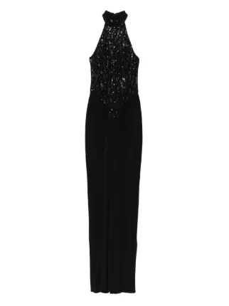 black prom dress puffy LP632 Black Prom Dress High Neck Puffy Ball Gown Formal Dress ,Backles –  Siaoryne
