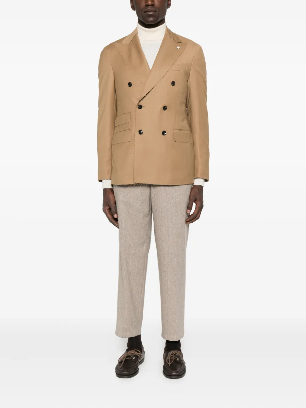 L.B.M. 1911 blazer croisé à bords francs | Blazers | Image 2