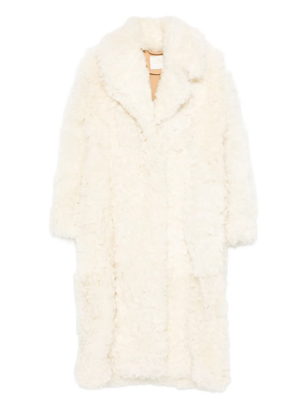 Ermanno Scervino lamb-fur coat - Toni neutri
