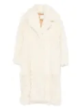 Ermanno Scervino lamb-fur coat - Neutrals