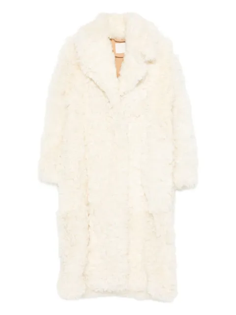 Ermanno Scervino lamb-fur coat