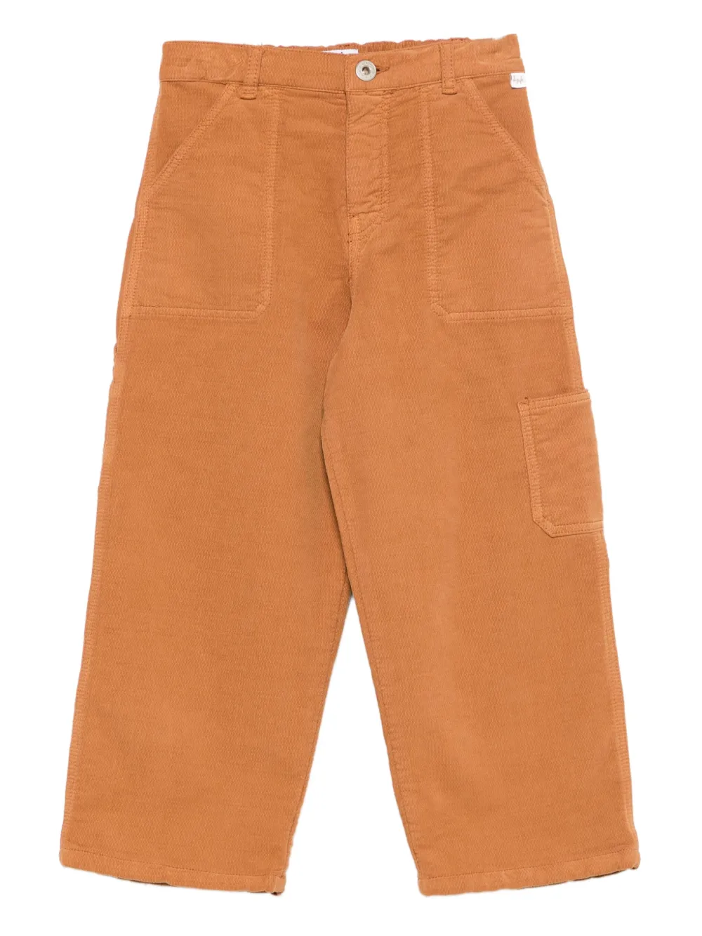 Il Gufo corduroy patch-pocket trousers | Brown | Image 1