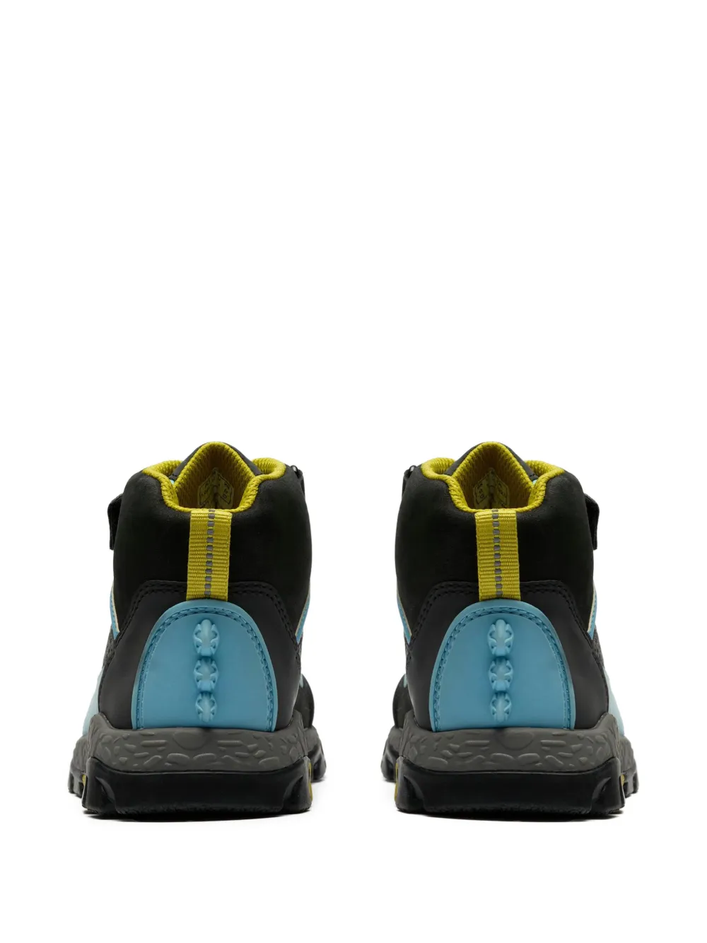  Clarks Kids Printed Strap High-top Sneakers - Grey 