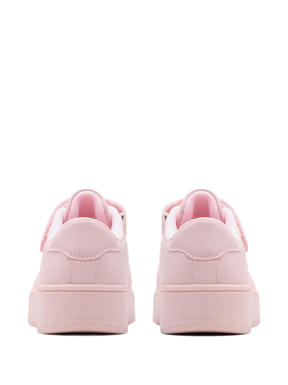 Clarks Kids Barley Step touch-strap sneakers Roze