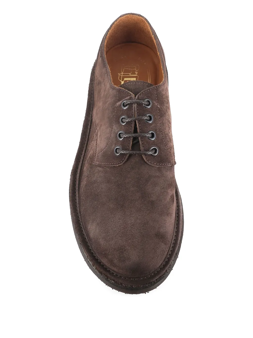 Alexander Hotto Suède derby schoenen Bruin