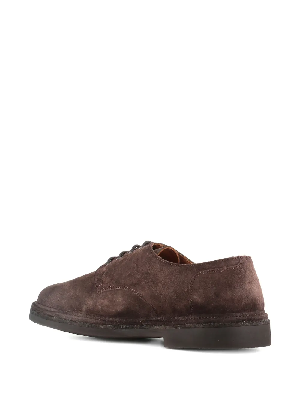 Alexander Hotto Suède derby schoenen Bruin