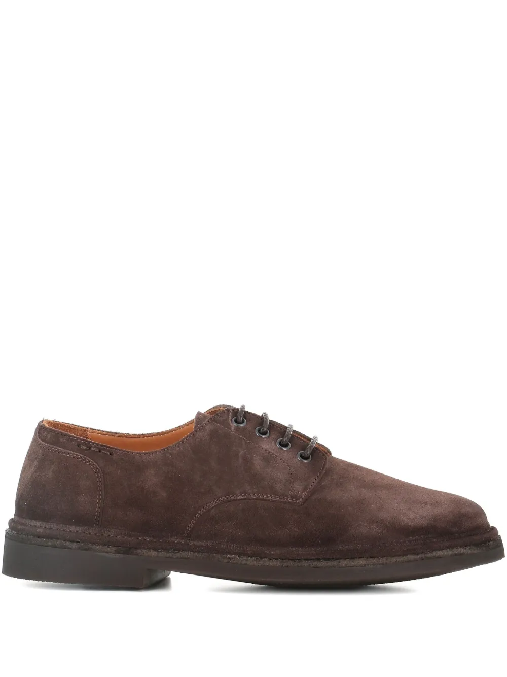 Alexander Hotto lace-up suede derby shoes | Brown | Image 1