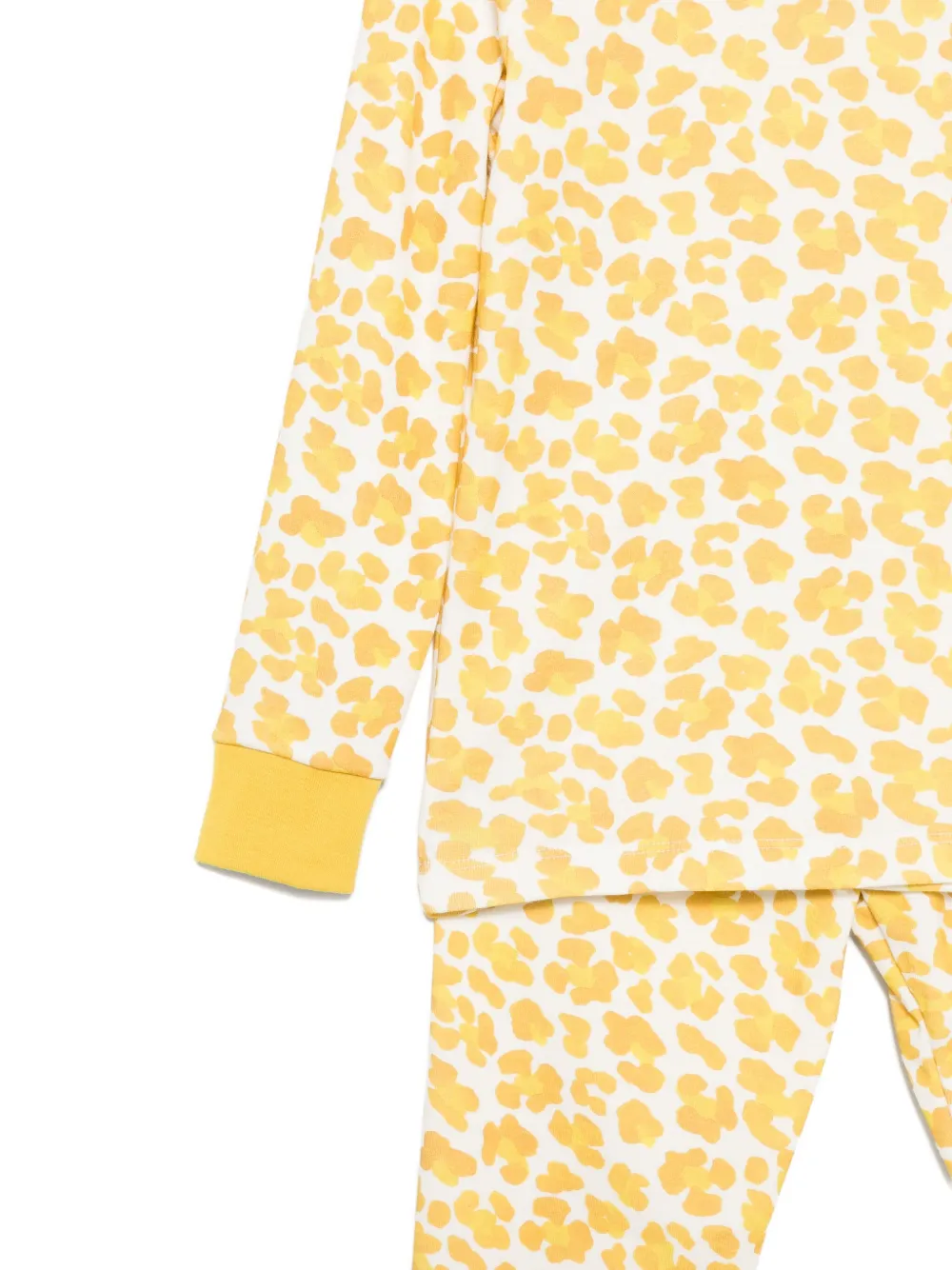 Petit Bateau Pyjama met luipaardprint Wit