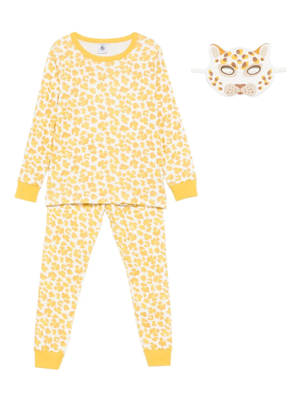 Petit Bateau leopard-print pyjamas - ホワイト Petit Bateau leopard-print pyjamas - ホワイト