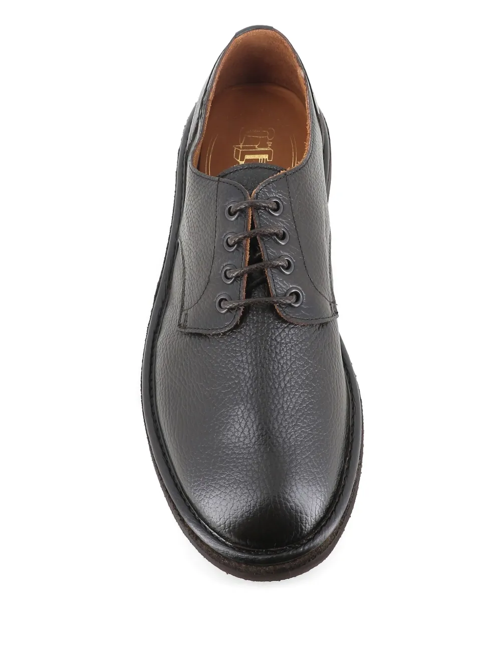 Alexander Hotto Derby schoenen met textuur Zwart