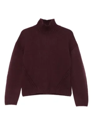 ニット セーター JOSEPH JOSEPH HOMME TRICOT ネイビー リブ編みニット