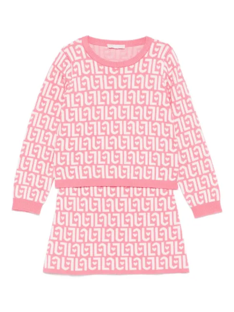 LIU JO ensemble-jupe à motif monogrammé