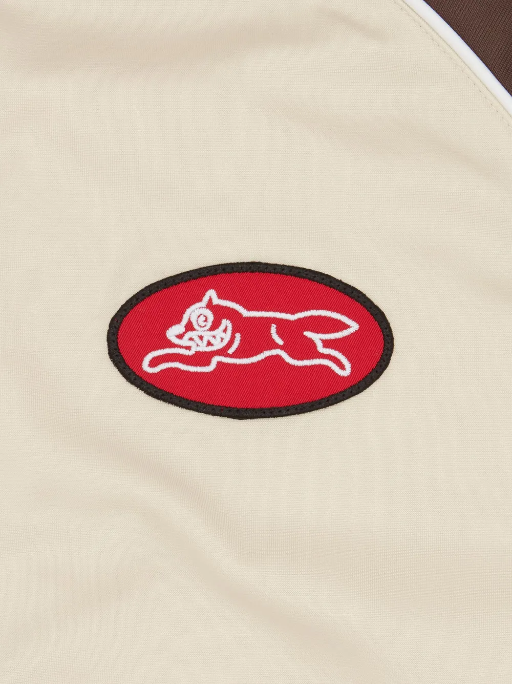 Icecream Reglan-sleeve Embroidered Jacket In Brown