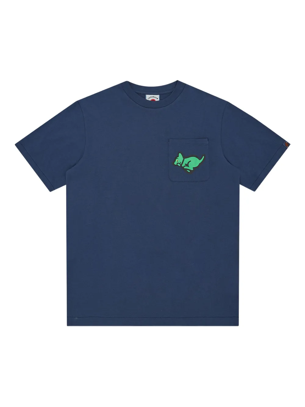 Icecream Apple-print T-shirt In Blue