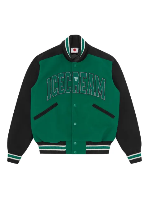 ICECREAM varsity wool jacket