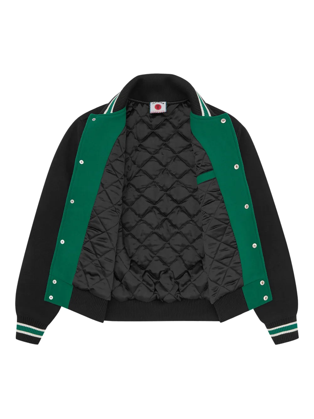  Icecream Varsity Wool Jacket - Green 