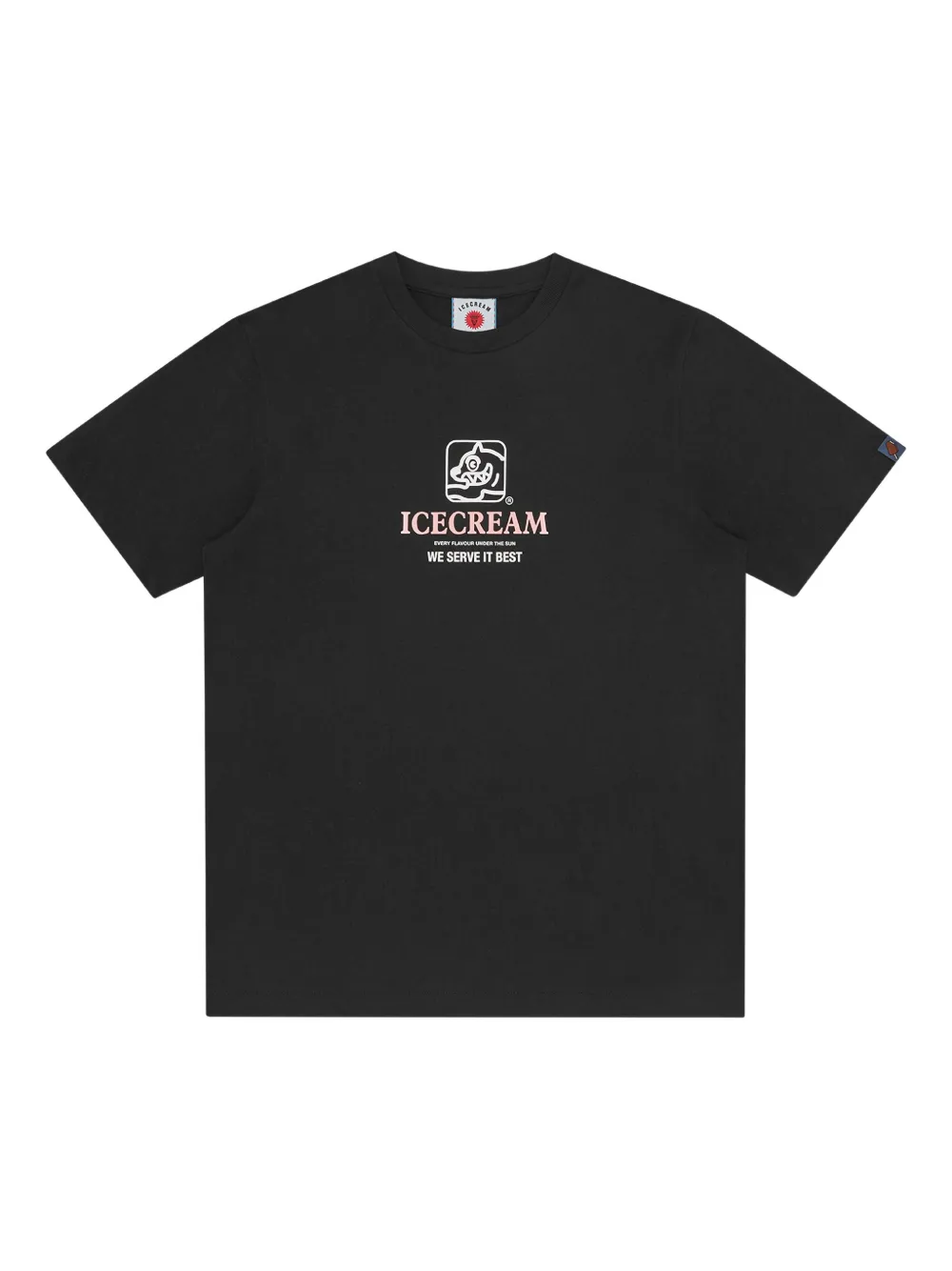 ICECREAM graphic-print T-shirt | Black | Image 1