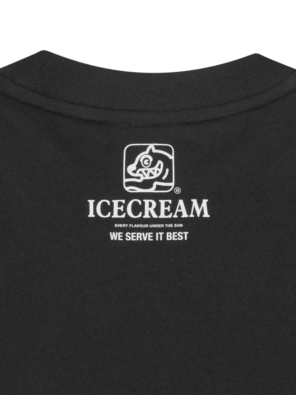 ICECREAM T-shirt met grafische print Zwart