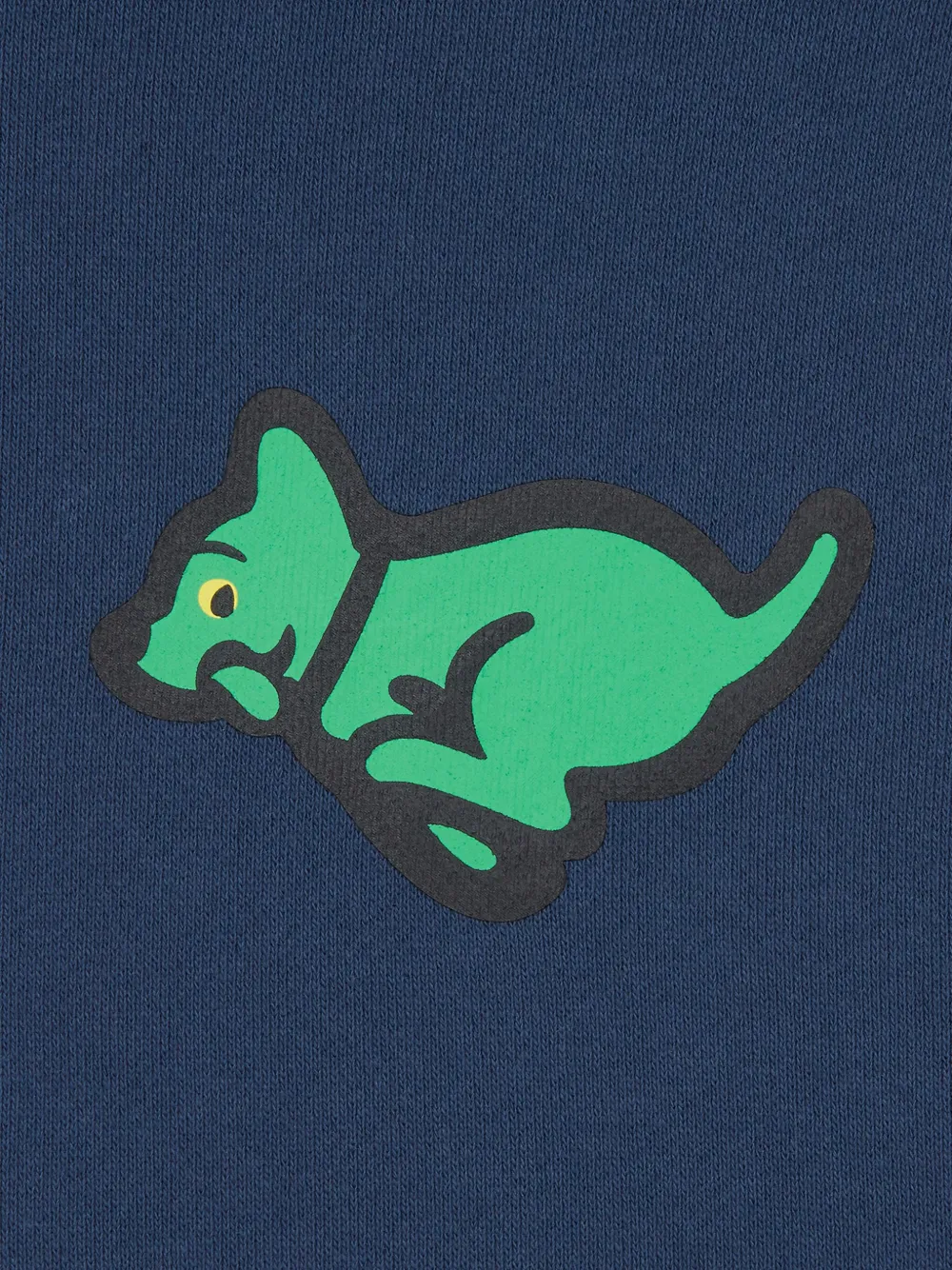 Icecream Kangaroo-embroidered Hoodie In Blue